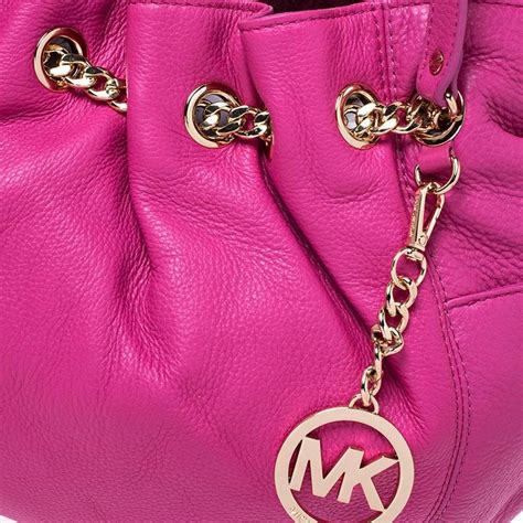 chain pink michael kors purse|michael kors bag with chain.